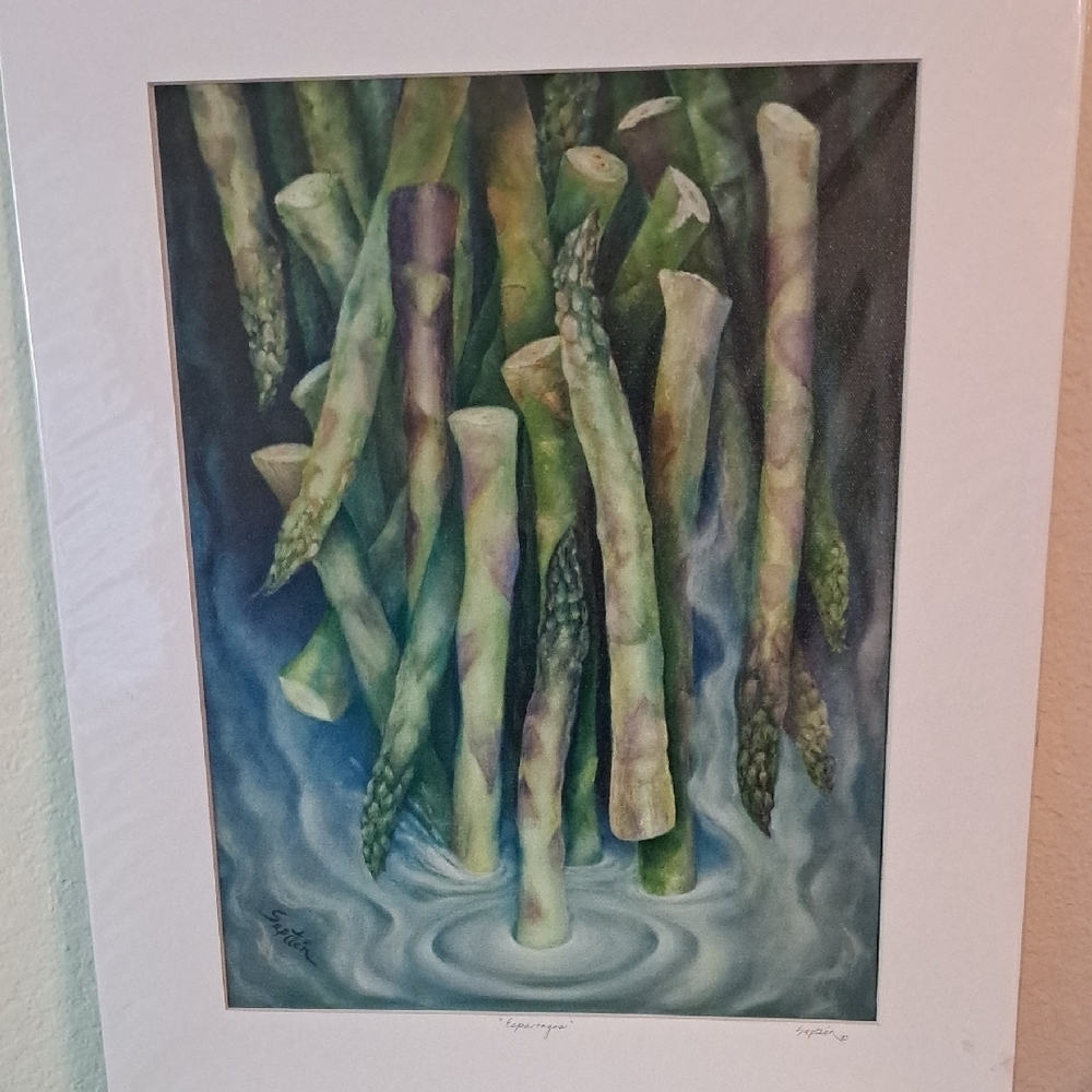 Asparagus Art GICLEE Print